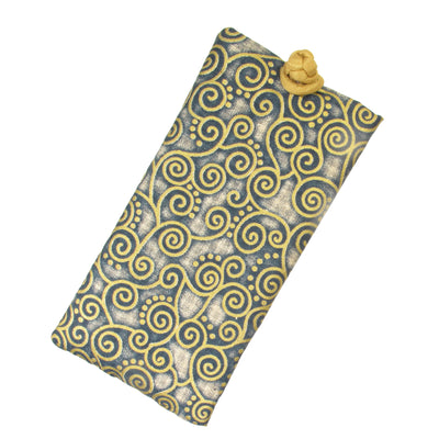 Cotton Soft Eyeglass Case, Gray